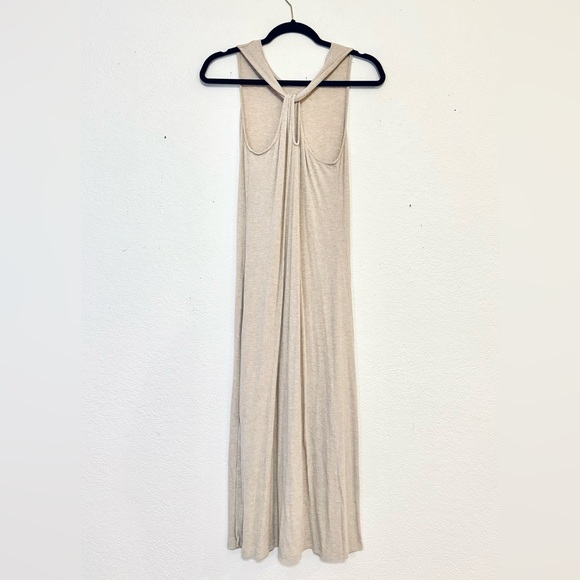 5 for $25 ⭐️ Ribbed Nude Tank Midi Dress - Picture 7 of 10